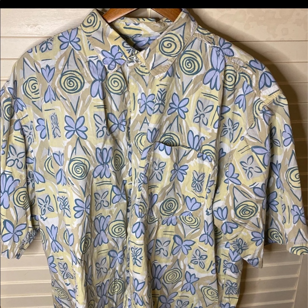 Vintage Robert Stock Island Style Hawaiian Shirt